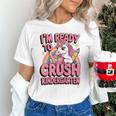 Back To School I'm Ready To Crush Kindergarten Unicorn Unisex T-Shirt Back To School I'm Ready To Crush Kindergarten Unicorn Unisex T-Shirt