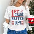 Baseball 1st Grade Back To School 1st Grade Batter Up Unisex T-Shirt