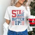 Baseball Fifth Grade Back To School 5th Grade Batter Up Unisex T-Shirt Baseball Fifth Grade Back To School 5th Grade Batter Up Unisex T-Shirt