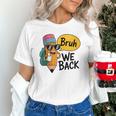 Cool Cartoon Pencil Saying Bruh Back To School Unisex T-Shirt Cool Cartoon Pencil Saying Bruh Back To School Unisex T-Shirt