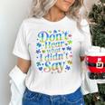 Don’t Hear What I Didn’t Say Autism Awareness Valentine Raglan Baseball Tee Unisex T-Shirt