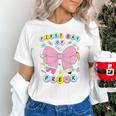 First Day Of Pre-K Girls Coquette Bow Back To School Kids Unisex T-Shirt