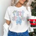 First Grade Coquette Bow Pencil First Day Back To School Performance Unisex T-Shirt First Grade Coquette Bow Pencil First Day Back To School Performance Unisex T-Shirt