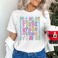 First Grade Vibes Cute Groovy Back To School 1st Grade Girls Unisex T-Shirt First Grade Vibes Cute Groovy Back To School 1st Grade Girls Unisex T-Shirt
