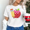Girls Back To School Apple Toddler First Day Of Preschool Unisex T-Shirt