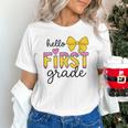 Hello First Grade For Girls Boys Cute Back To School Pencil Unisex T-Shirt