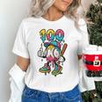 Ice Cream Drip Baseball Party 100 Days Of School Teacher Unisex T-Shirt Ice Cream Drip Baseball Party 100 Days Of School Teacher Unisex T-Shirt