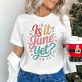 Is It June Yet Back To School Student Groovy Kids Premium Tri-Blend Unisex T-Shirt Is It June Yet Back To School Student Groovy Kids Premium Tri-Blend Unisex T-Shirt