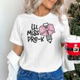 LiL Miss Pre-K Cute Back To School Pink Y2k Coquette Bow Unisex T-Shirt LiL Miss Pre-K Cute Back To School Pink Y2k Coquette Bow Unisex T-Shirt