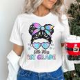 Little Miss 1st Grade Messy Bun Back To School Girls Kids Unisex T-Shirt Little Miss 1st Grade Messy Bun Back To School Girls Kids Unisex T-Shirt