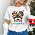 Little Miss Preschool Back To School Messy Kids Girls Unisex T-Shirt