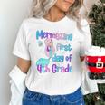 Mermazing First Day Of Fourth Grade Back To School Mermaid Premium Tri-Blend Unisex T-Shirt