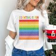 Numbers Learning Cute Numbers 0-100 Back To School Counting Unisex T-Shirt