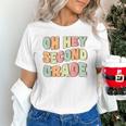 Oh Hey Second Grade Cute Groovy Back To School 2nd Grade Unisex T-Shirt