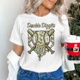 Old School Camo Baseball Drip Double Digits 10th Birthday Unisex T-Shirt
