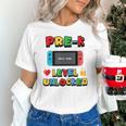Pre-K Level Unlocked Back To School Video Game Unisex T-Shirt
