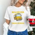 School Bus Driver Kindness Humor Back To School Quote Premium Tri-Blend Unisex T-Shirt