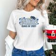 Senior 2027 Blue Girls Class Of 27 Back To School Unisex T-Shirt Senior 2027 Blue Girls Class Of 27 Back To School Unisex T-Shirt