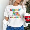 Steppin Into Fourth Grade Back To School First Day 4th Grade Unisex T-Shirt