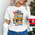 The Wheels On The Bus Toddler Kids Back To School Unisex T-Shirt