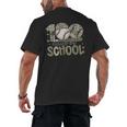 100 Days Of School Baseball Camo Celebration Men's Back Print T-Shirt 100 Days Of School Baseball Camo Celebration Men's Back Print T-Shirt