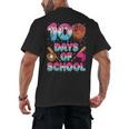 100 Days Of School Baseball Donut Dripping Teacher Boys Kids Men's Back Print T-Shirt 100 Days Of School Baseball Donut Dripping Teacher Boys Kids Men's Back Print T-Shirt