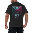 67 Baseball Drip Six Seven Gen Alpha Slag Men's Back Print T-Shirt