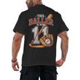 This Baller Is Now 11 Year Baseball Player 11th Birthday Boy Men's Back Print T-Shirt