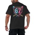 Baseball 67 Ice Cream Drip Six Seven Meme Boy Girl Kid Men's Back Print T-Shirt Baseball 67 Ice Cream Drip Six Seven Meme Boy Girl Kid Men's Back Print T-Shirt