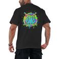 Baseball Drip For Boys Ice Cream Drip Youth Boys Baseball Men's Back Print T-Shirt