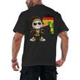 Baseball Drip Ice Cream Boys Youth Kids History Month Men's Back Print T-Shirt