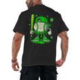 Baseball Drip Icecream Apparel Youth Boy St Patricks Day Men's Back Print T-Shirt