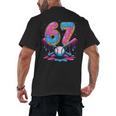 Baseball Drip Number 67 Player 67Th Birthday Baseball Meme Men's Back Print T-Shirt