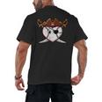 Baseball Heart Pirate Hat Crossed Swords Men Boys Kids Youth Men's Back Print T-Shirt Baseball Heart Pirate Hat Crossed Swords Men Boys Kids Youth Men's Back Print T-Shirt