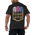 Baseball Lifestyle Ball Sprinkles Drip Boys Kids Men Teen Men's Back Print T-Shirt Baseball Lifestyle Ball Sprinkles Drip Boys Kids Men Teen Men's Back Print T-Shirt