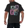 Baseball Player Collage Women Kids Coach Youth Girl Men's Back Print T-Shirt Baseball Player Collage Women Kids Coach Youth Girl Men's Back Print T-Shirt