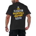 Best Baseball Umpire Job Occupation Men's Back Print T-Shirt Best Baseball Umpire Job Occupation Men's Back Print T-Shirt