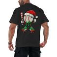 Christmas Baseball Drip For Boys Ice Cream Drip Baseball Men's Back Print T-Shirt Christmas Baseball Drip For Boys Ice Cream Drip Baseball Men's Back Print T-Shirt