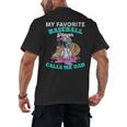 My Favorite Baseball Player Calls Me Dad Ice Cream Drip Men's Back Print T-Shirt My Favorite Baseball Player Calls Me Dad Ice Cream Drip Men's Back Print T-Shirt