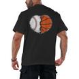 Heart 67 Meme Baseball Basketball Pocket Valentine's Day Tee Men's Back Print T-Shirt Heart 67 Meme Baseball Basketball Pocket Valentine's Day Tee Men's Back Print T-Shirt