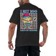 I Hit 100 Days Of School 67 Drip Baseball Boys Kids Men's Back Print T-Shirt I Hit 100 Days Of School 67 Drip Baseball Boys Kids Men's Back Print T-Shirt