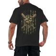 Ice Cream Baseball Drip For Boys Camo USA Flag Camouflage Men's Back Print T-Shirt Ice Cream Baseball Drip For Boys Camo USA Flag Camouflage Men's Back Print T-Shirt