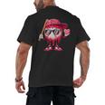 Ice Cream Drip Baseball Valentine's Day Spots Baseball Drip Men's Back Print T-Shirt