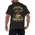Littleton Longnecks Retro Minor League Baseball Men's Back Print T-Shirt Littleton Longnecks Retro Minor League Baseball Men's Back Print T-Shirt