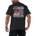 Nobody Is Born A Legend Pete Crow Armstrong Chicago Baseball Men's Back Print T-Shirt