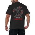 Run I Dare You Baseball Catcher Graphic Players Fans Men's Back Print T-Shirt Run I Dare You Baseball Catcher Graphic Players Fans Men's Back Print T-Shirt
