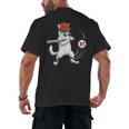 Six Seven 67 Baseball Cat Birthday Men Kids Boys Men's Back Print T-Shirt Six Seven 67 Baseball Cat Birthday Men Kids Boys Men's Back Print T-Shirt