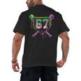 Six Seven Mardi Gras Baseball Sports Party Men's Back Print T-Shirt Six Seven Mardi Gras Baseball Sports Party Men's Back Print T-Shirt