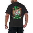 St Patrick Day Baseball Drip Ice Cream Kids Boys Men Men's Back Print T-Shirt St Patrick Day Baseball Drip Ice Cream Kids Boys Men Men's Back Print T-Shirt