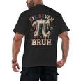 Women's Six Seven 67 Bruh 6 7 Happy Pi Day Baseball Be Irrational Men's Back Print T-Shirt